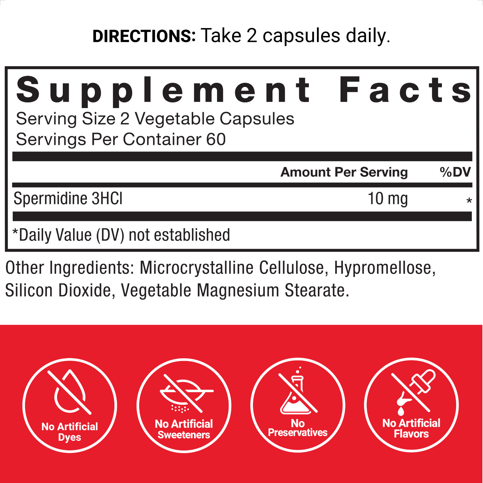 FORCE FACTOR Spermidine Supplement for Longevity & Cellular Health