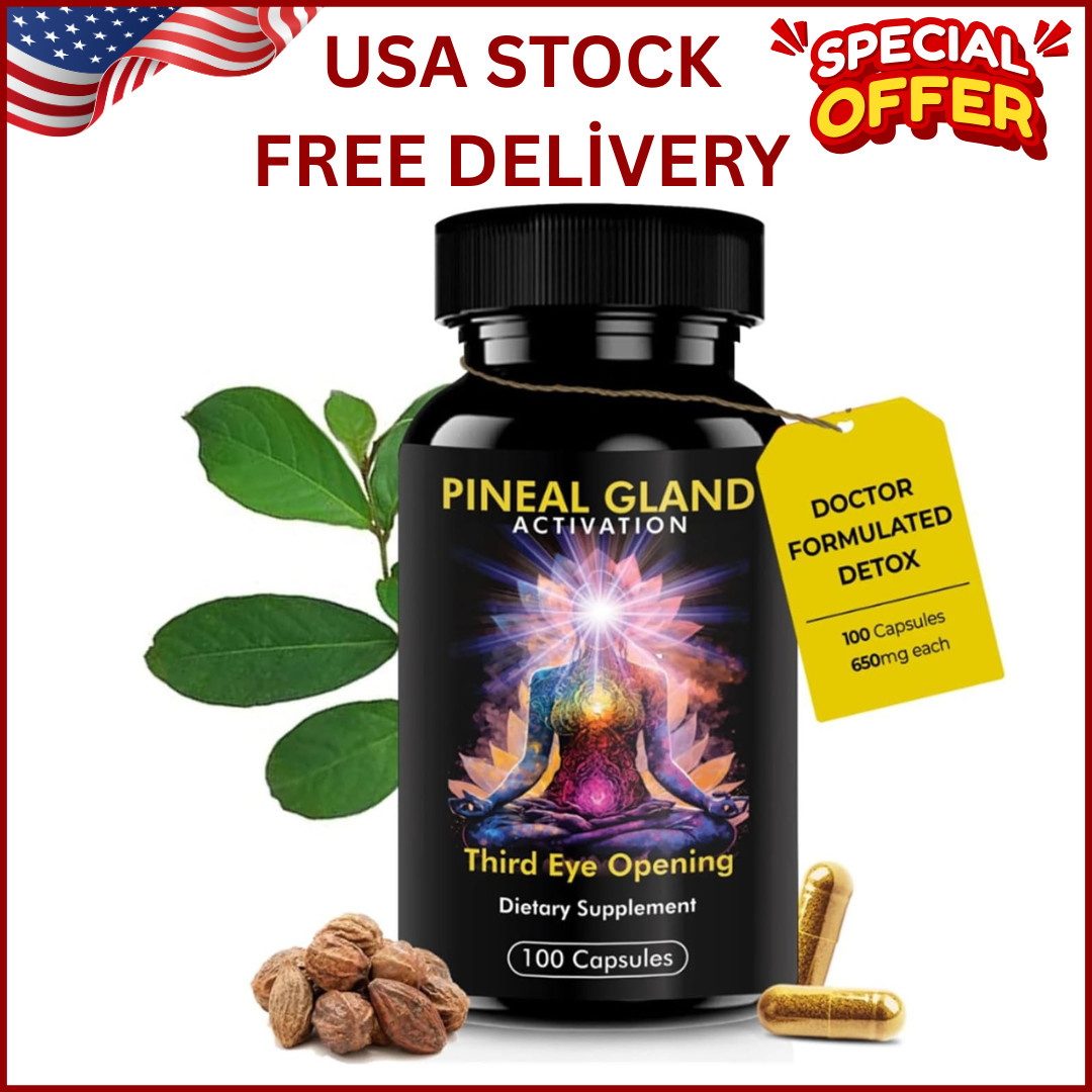 Pineal Gland Activation Supplement – Supports Decalcification, Third Eye Awak…