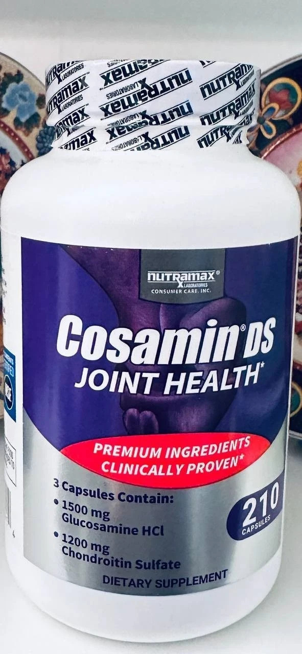 Cosamin DS Joint with Glucosamine & Chondroitin for Joint Health, 210 Capsules,.