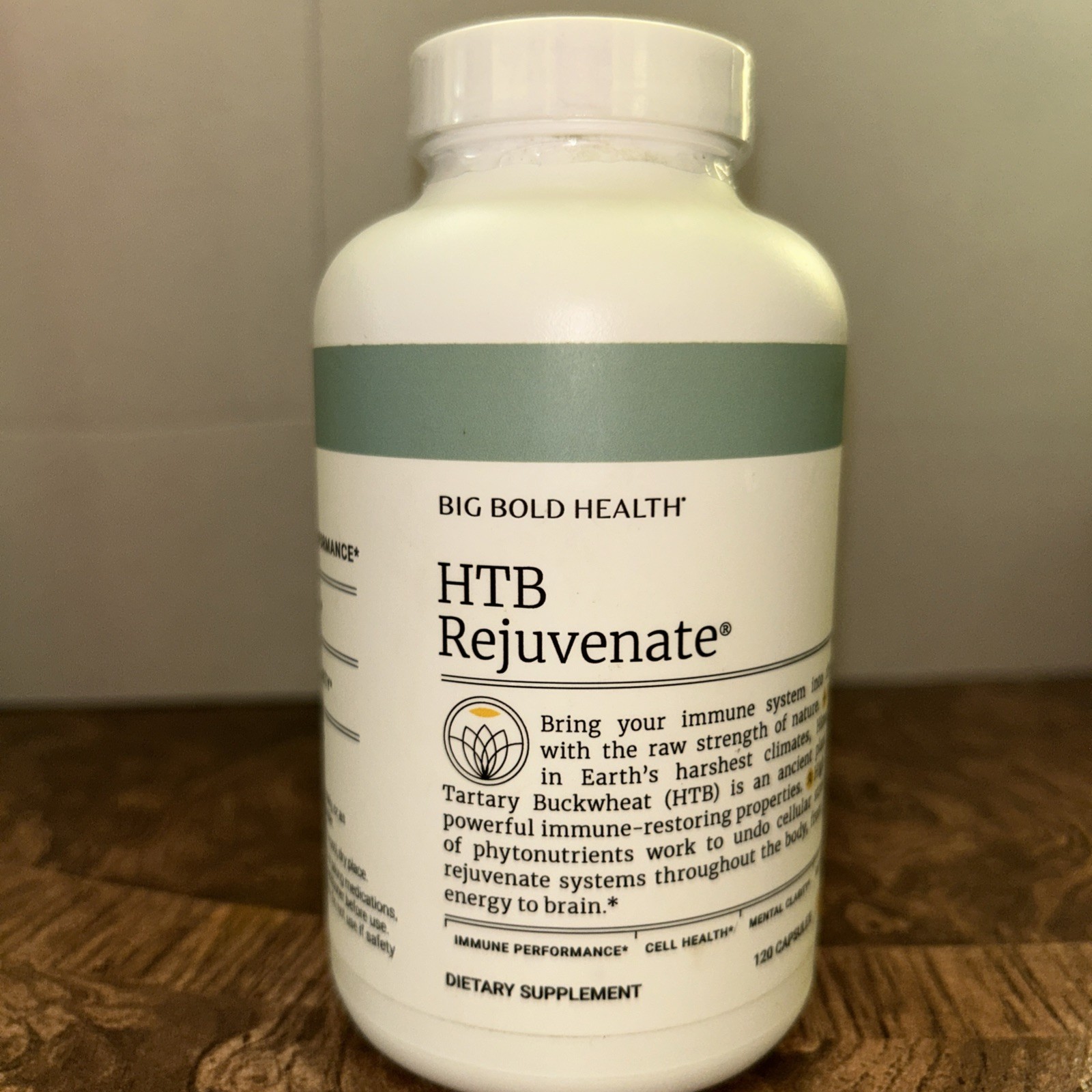 Big Bold Health HTB Rejuvenate Immune Health Support 120 CAPS Best Before12/2025