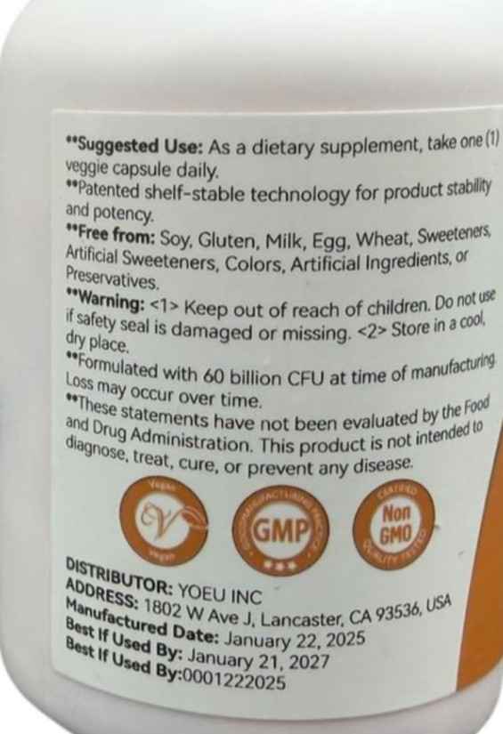 Nature’s Recipes Probiotic 25 Billion 90 Tablets Compare to NOW 01/27 Bin Deal