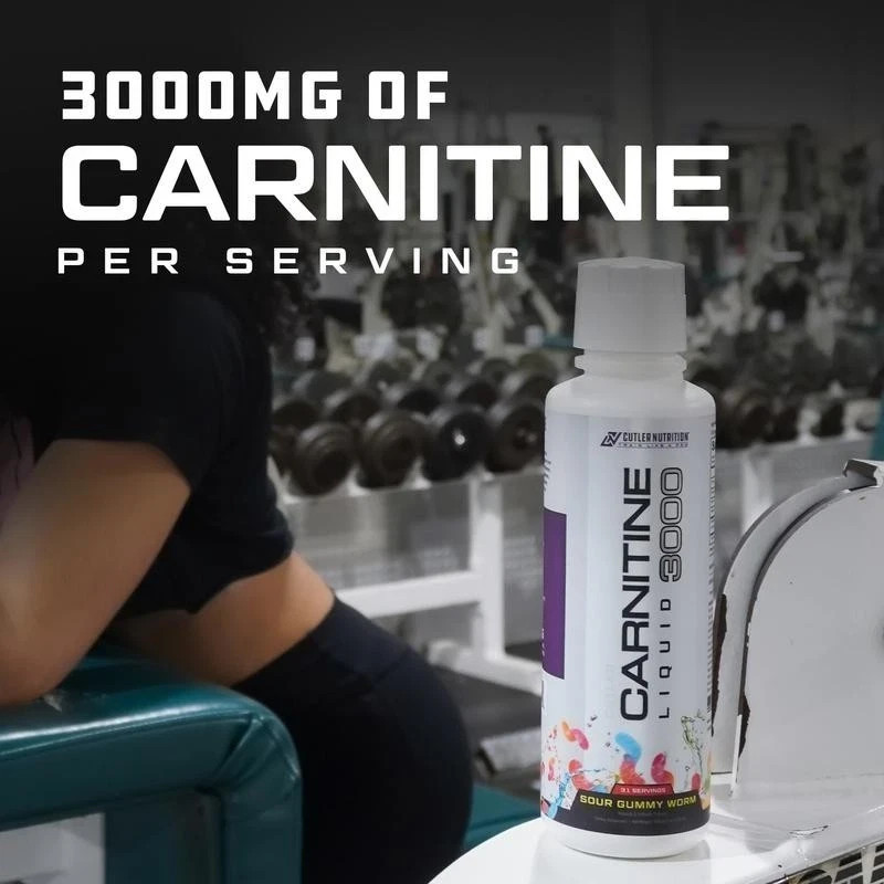 Cutler Nutrition Liquld Carnitine 3000 for Energy andRecovery Support Dietary IT