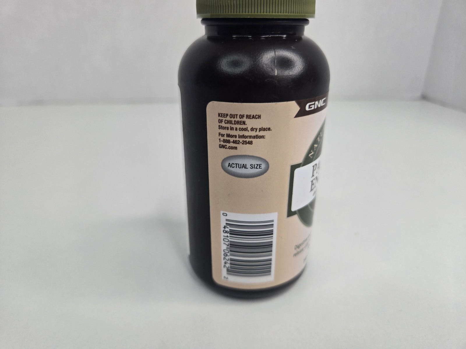 GNC Papaya Enzyme Digestive Supplement 240 Chewable Tablets Expires 08/2026