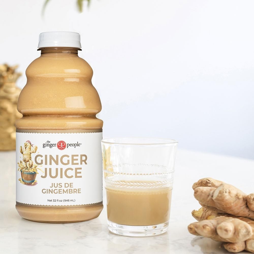 99% Pure Ginger Juice – Digestive Health, Premium Quality, 32 Fl Oz, Natural Wel