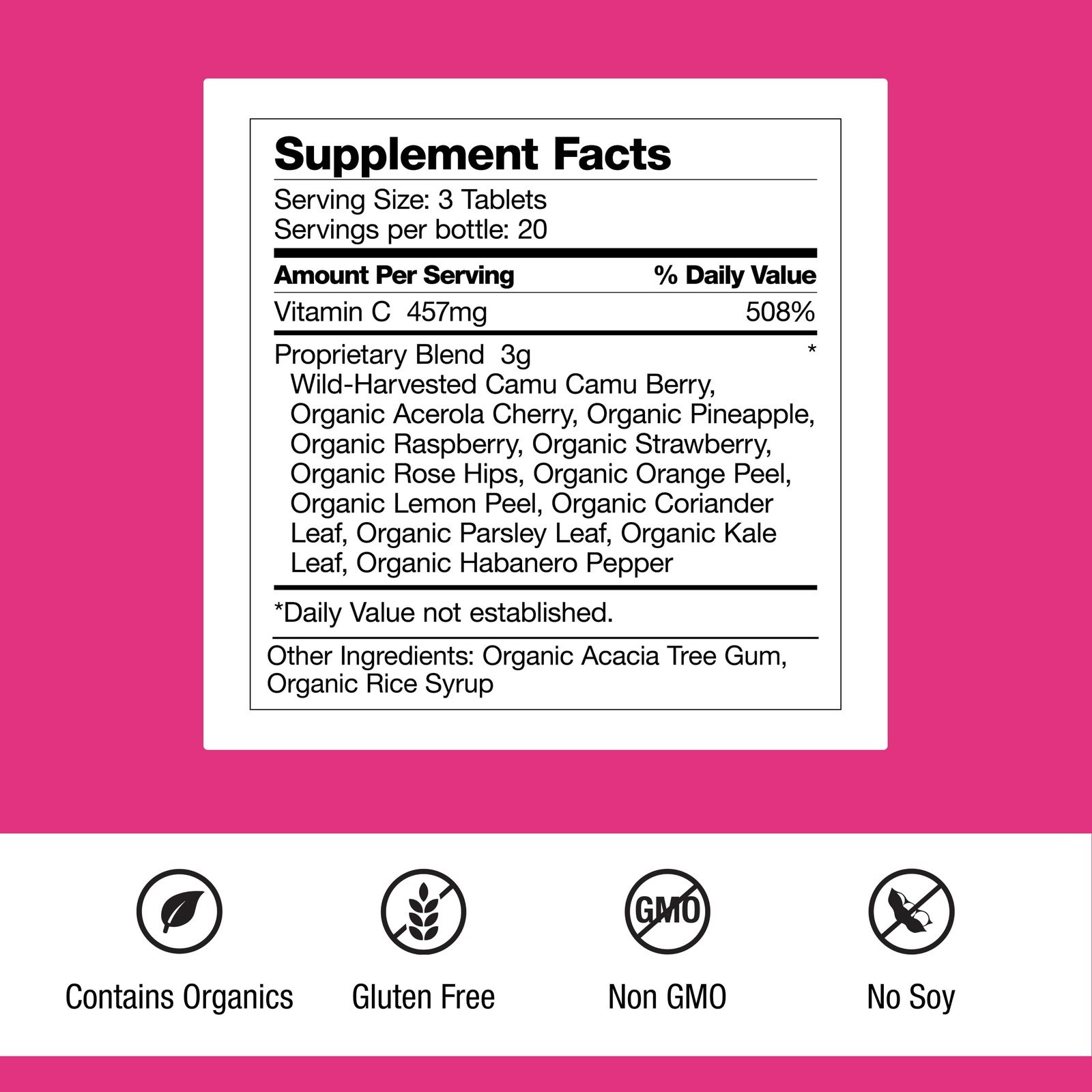 Dr. Schulze’S Dr. Schulzes – C Supplement For – – – – 60 Ct 20
