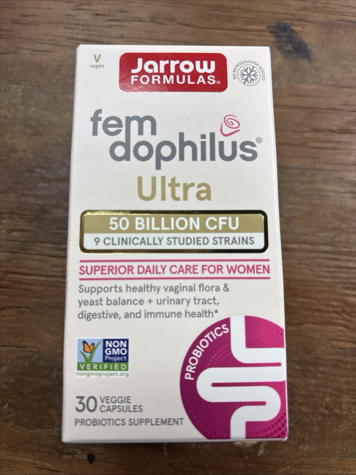 Jarrow Formulas Gut Restore- Probiotics Jarro-Dophilus EPS60capsules BB10/2025