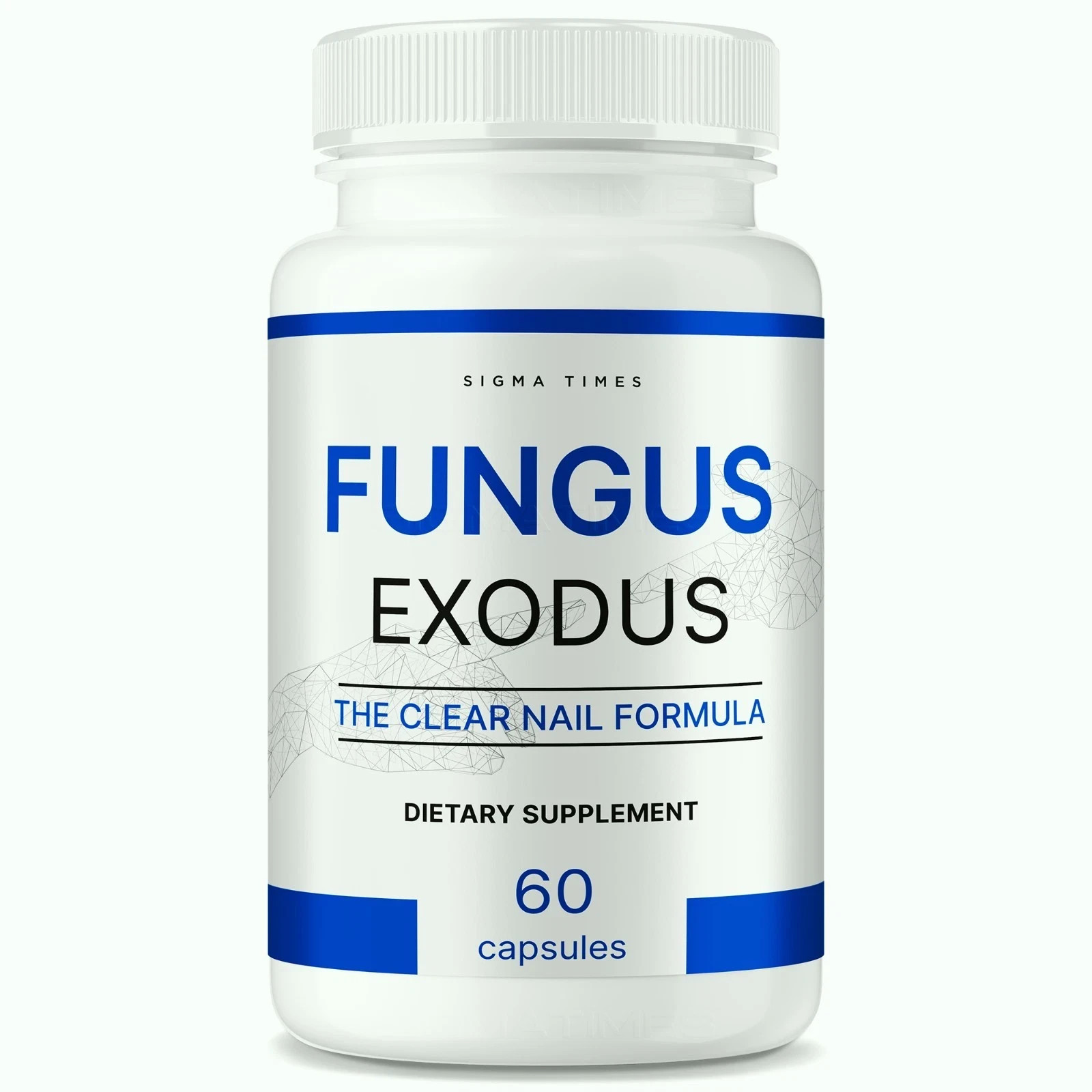 Fungus Exodus Pills to Combat Toenail Fungus and Restore Nail Health 60ct, FS!