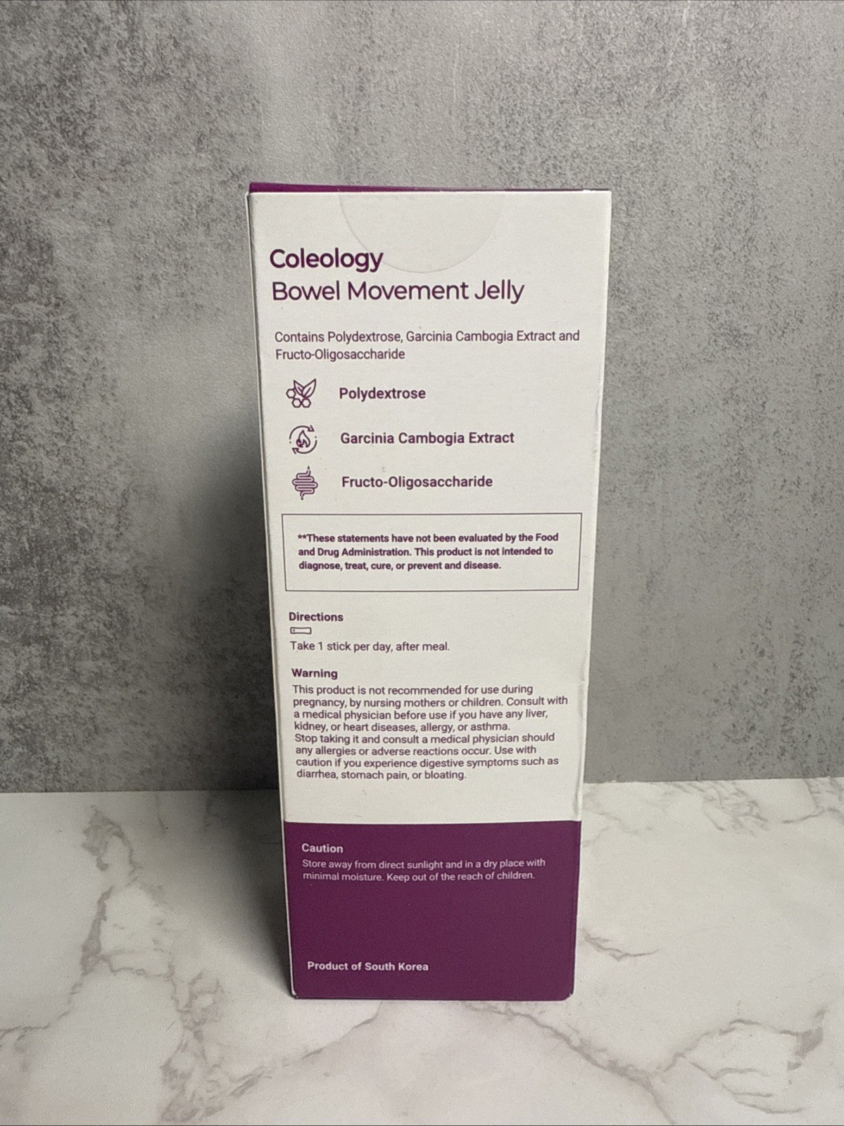 SUPPORTS HEALTHY BOWEL MOVEMENTS – Coleology Digestive jelly stick with Garcinia