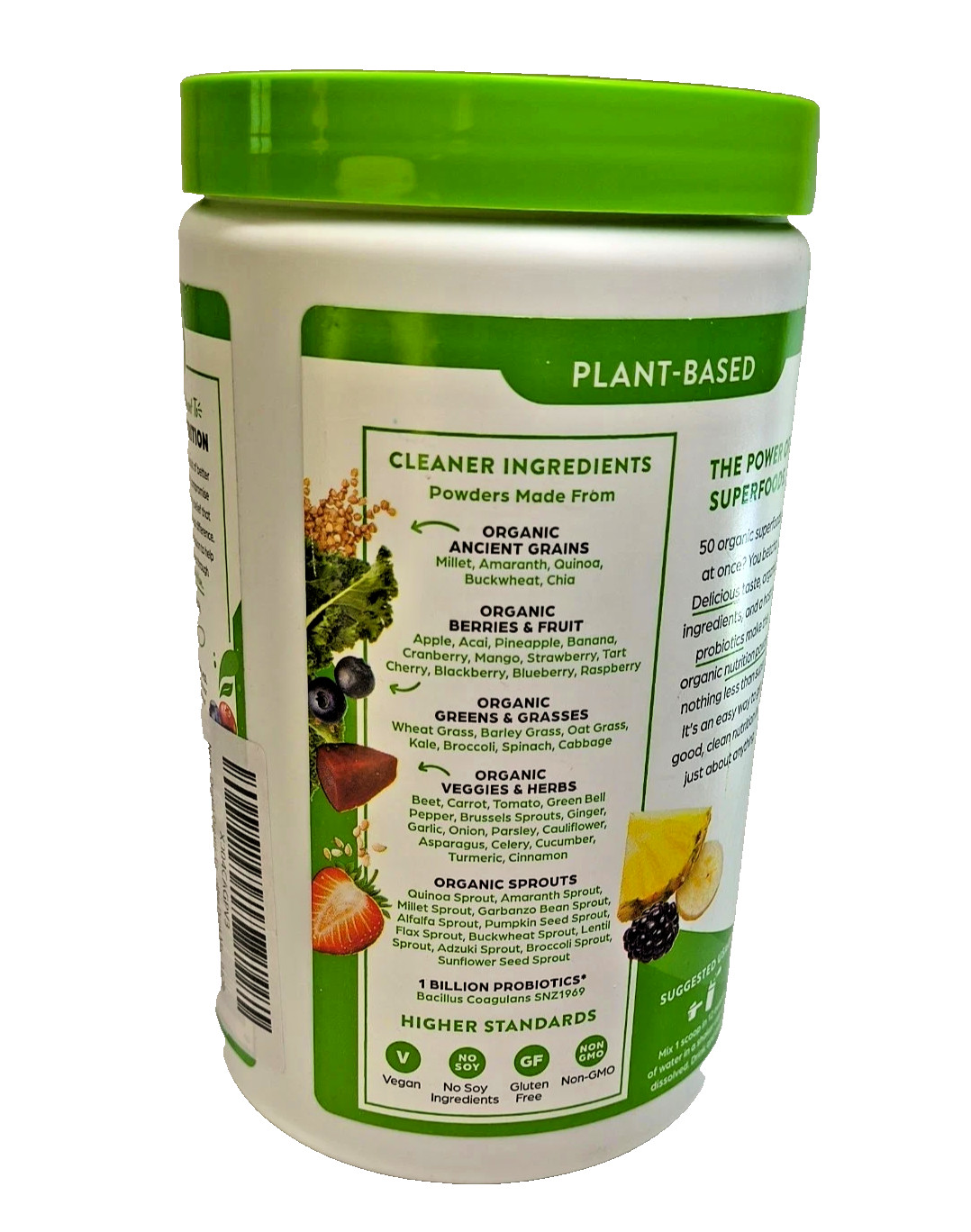 Orgain Organic Greens Powder + 50 Superfoods Probiotics Original *EXP 08/2026*
