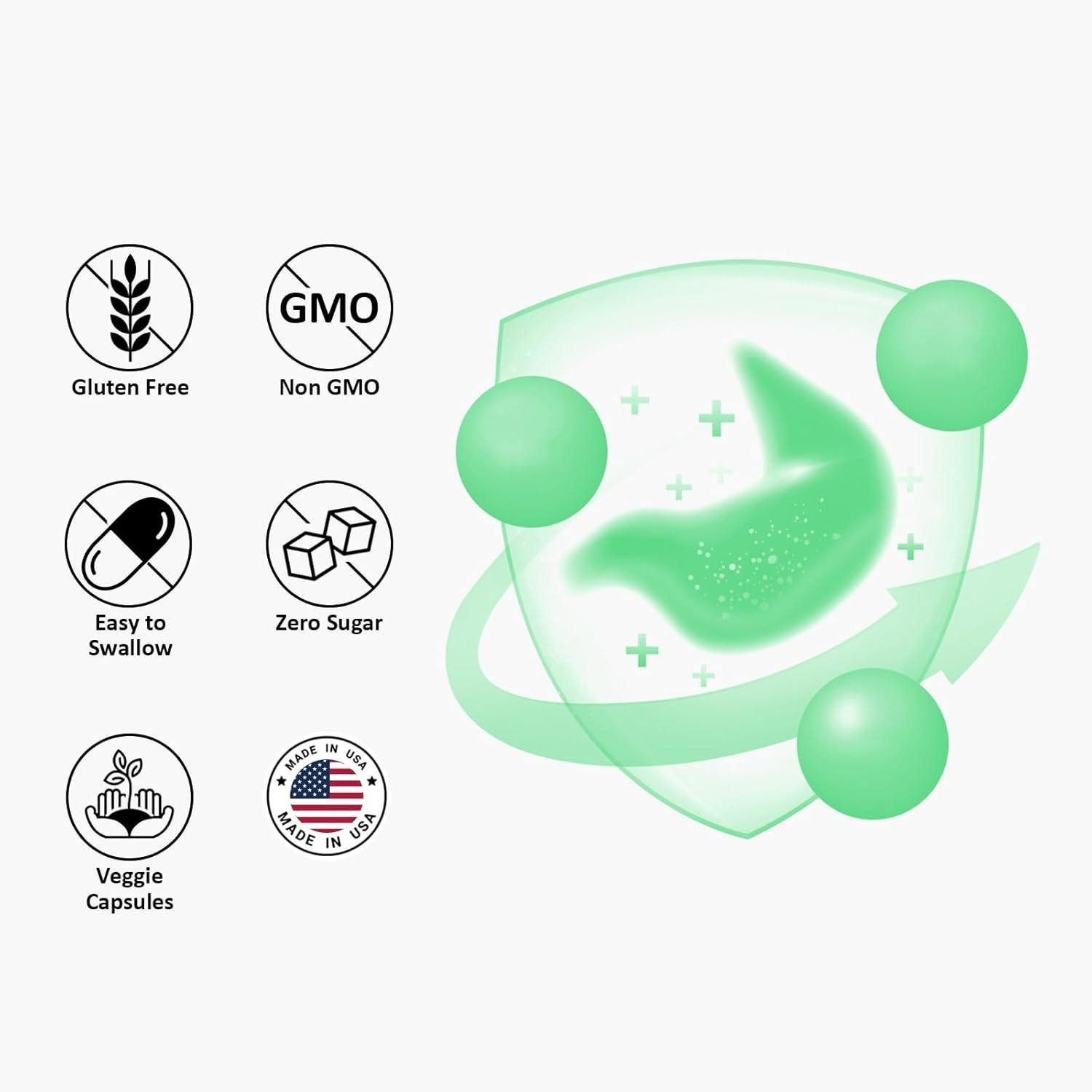 DAO Supplements Histamine Blocker – DAO Enzyme + Diamine Oxidase & Quercetin, Im