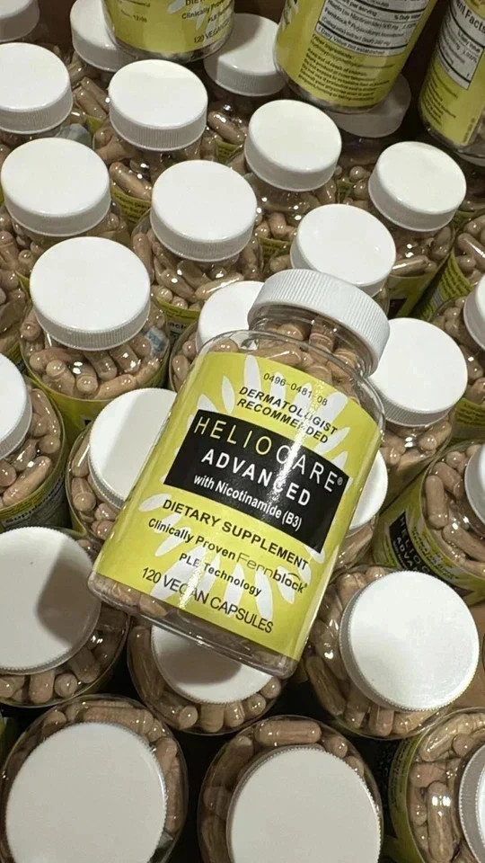 Heliocare Advanced Nicotinamide B3 Skin Health 120 Capsules Exp: 07/2027 NEW