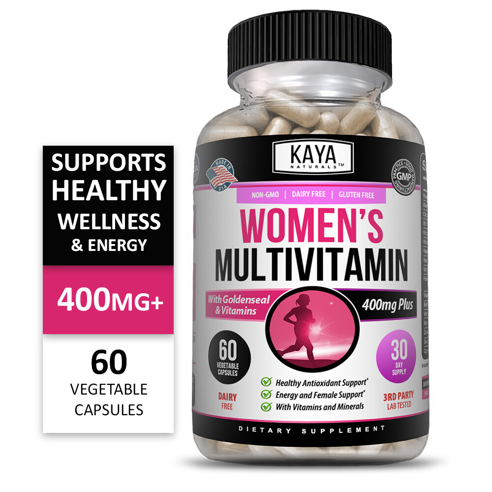 Womens Multivitamin & Multi-Mineral, Increase energy metabolism and vibrance