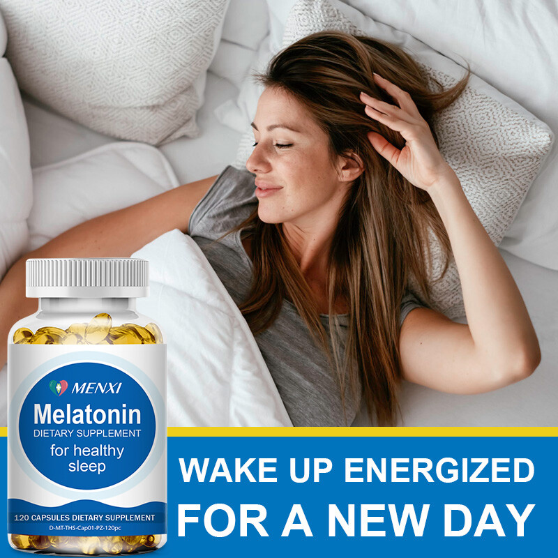 Sleep Support Capsules 10mg Dietary Supplement Sleep Aid 10/60/120ct Deep Sleep