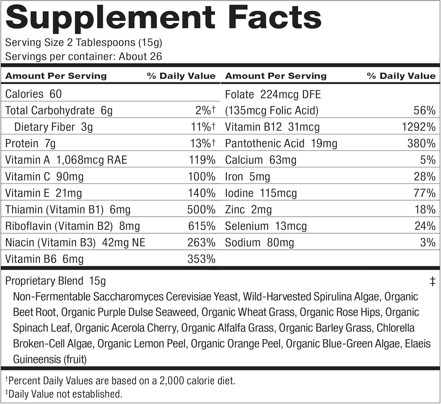 Dr. Schulze’s SuperFood Plus | Vitamin and Mineral Herbal Concentrate | Daily…