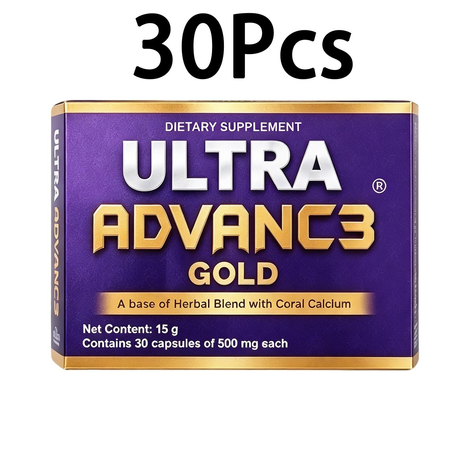 Ultra Advance3 Gold Pain Relief Joint Support All-in-One 30 Capsules