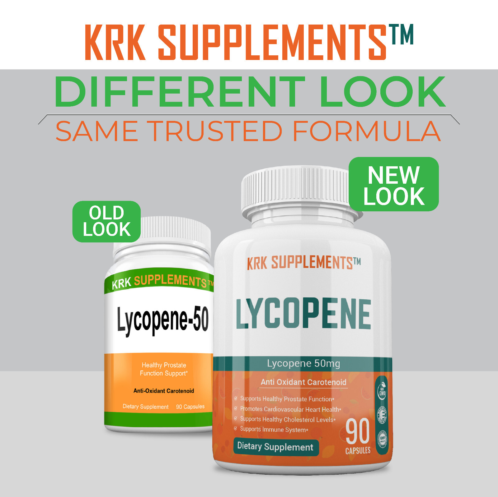 Lycopene 50mg Prostate Health Support Supplement