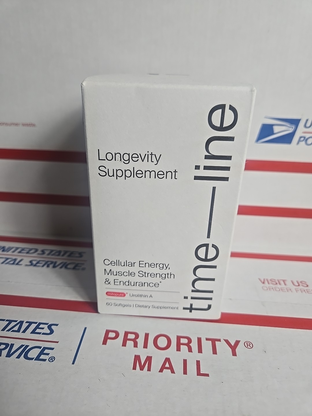 Time-Line – Longevity Supplement Mitopure – Urolithin A – 60ct – Exp: 02/2026