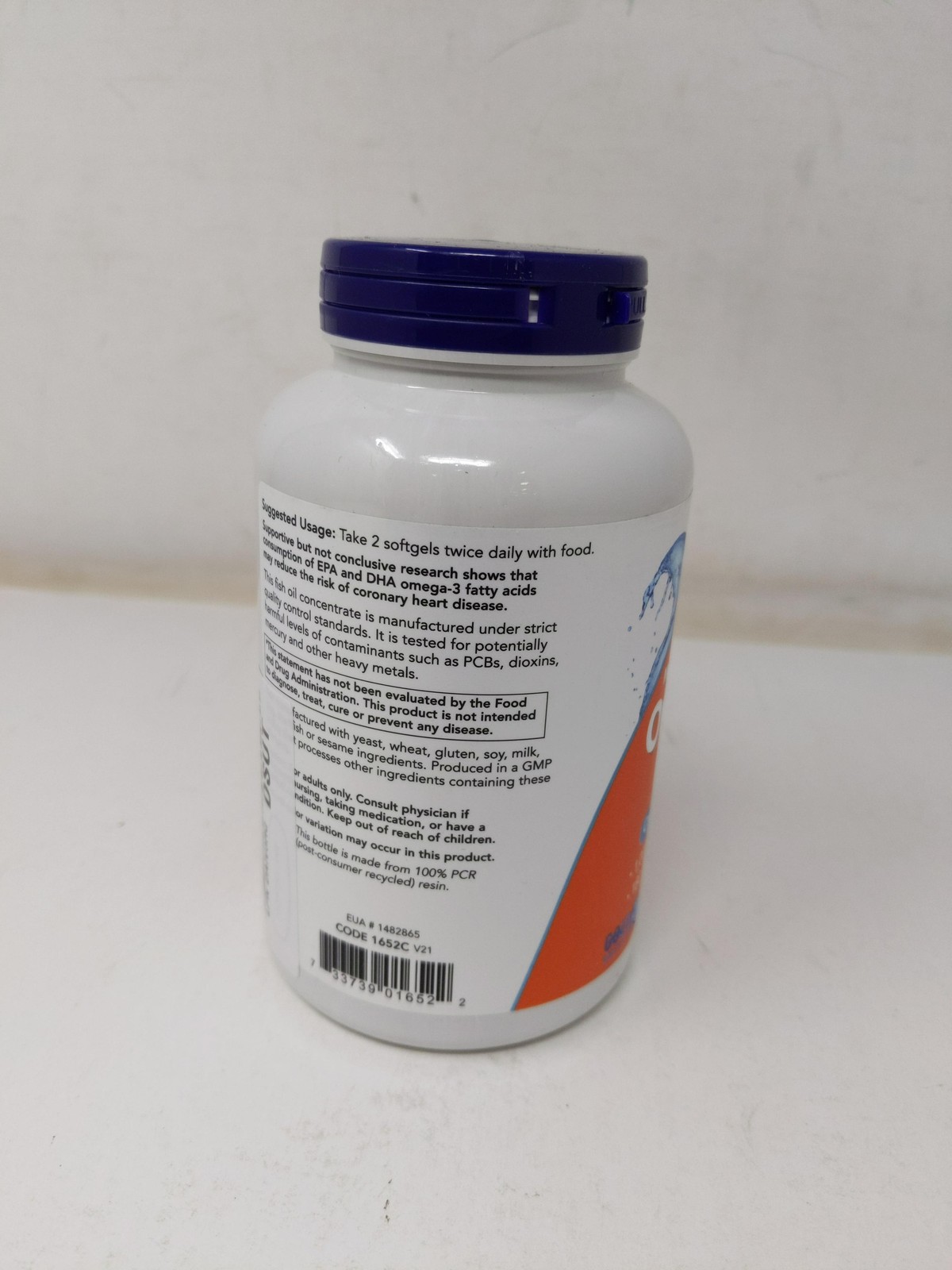 Now Foods Omega3 1000mg Sg, 200 Ct