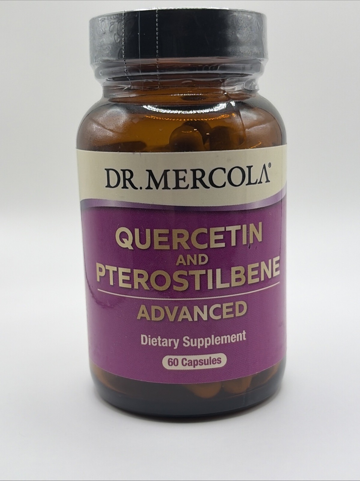 Dr. Mercola Quercetin & Pterostilbene Exp 07/2026 Lot Of 3 x 60s 180 tot caps