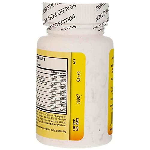 Nature’s Blend Stress Formula Vitamins 60 Tabs, 60 Count (Pack of 1)