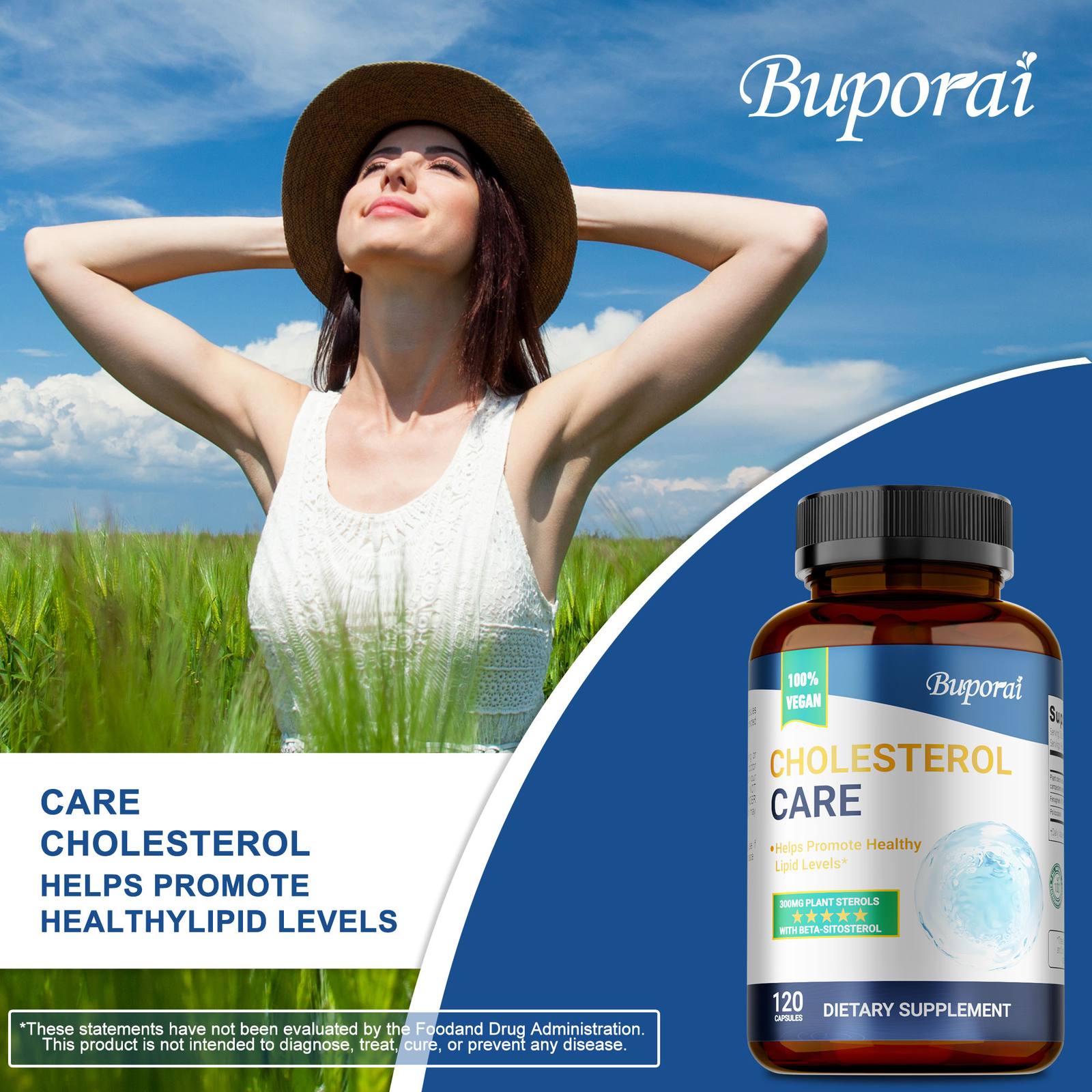 Cholesterol Care – Immune Health, Lower Cholesterol, Balance Lipid Levels
