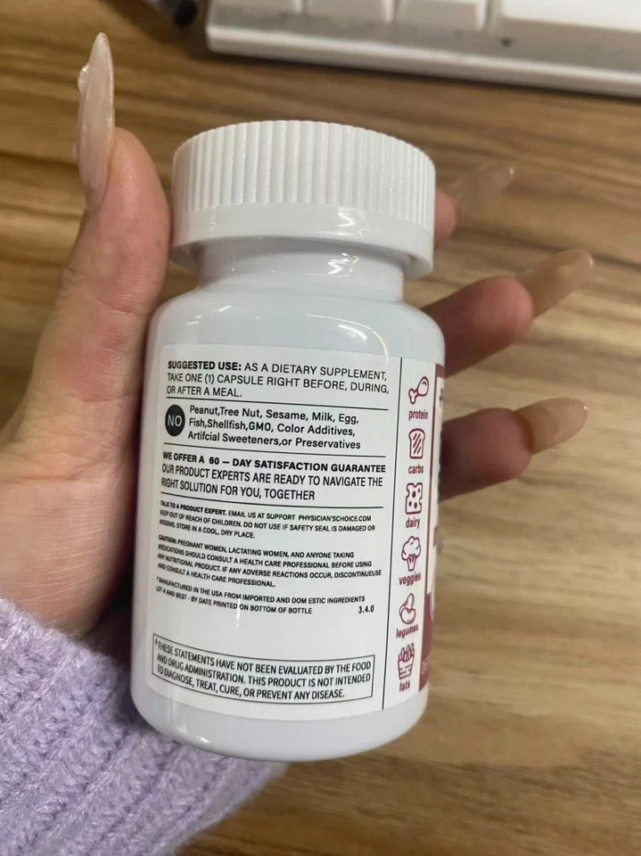 Physician’s Choice Digestive Enzymes 2 Pack 120 Pills Probiotics Support Premium