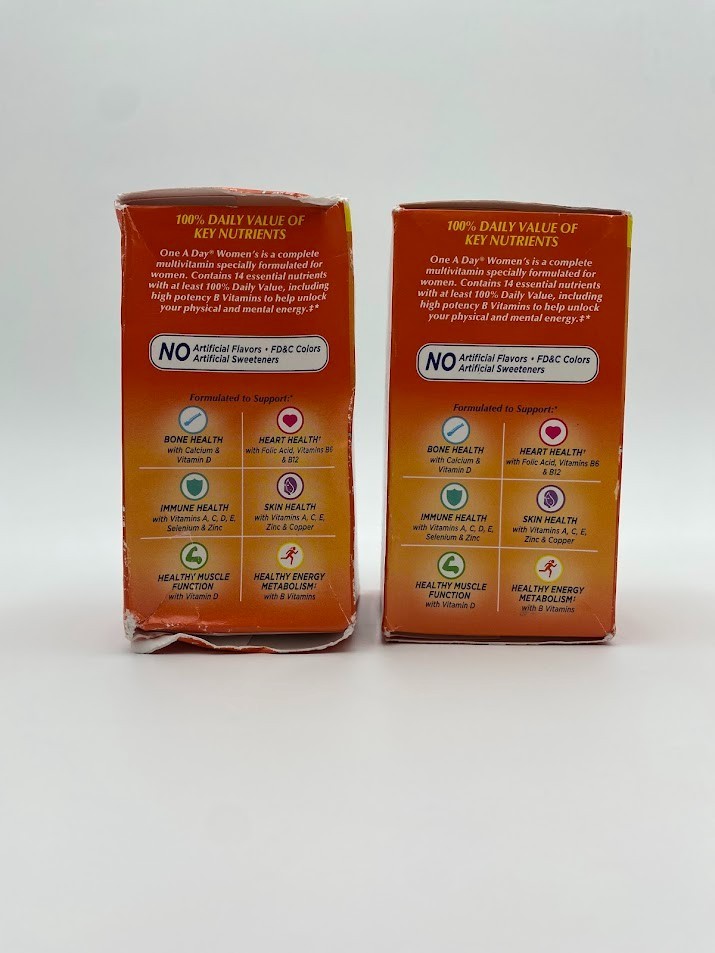One A Day Women’s Multivitamin 100 Tablets Adult Multi Vitamin X2 Exp 03/2027