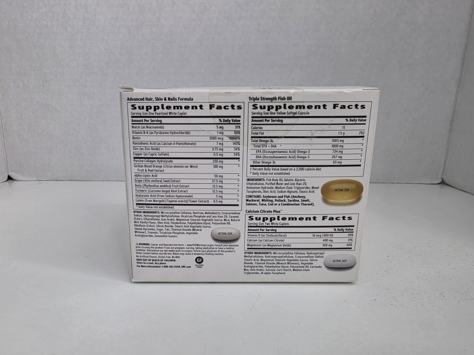 GNC Women’s Vitapak Program Live Well 30 Packs 30 Day Supply Multivitamin New