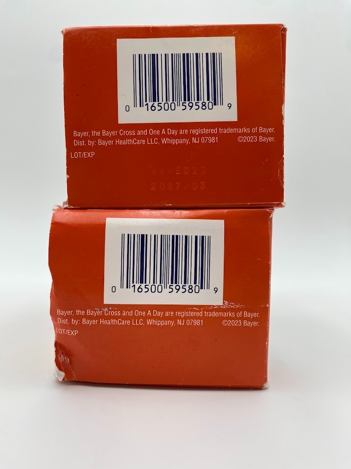 One A Day Women’s Multivitamin 100 Tablets Adult Multi Vitamin X2 Exp 03/2027