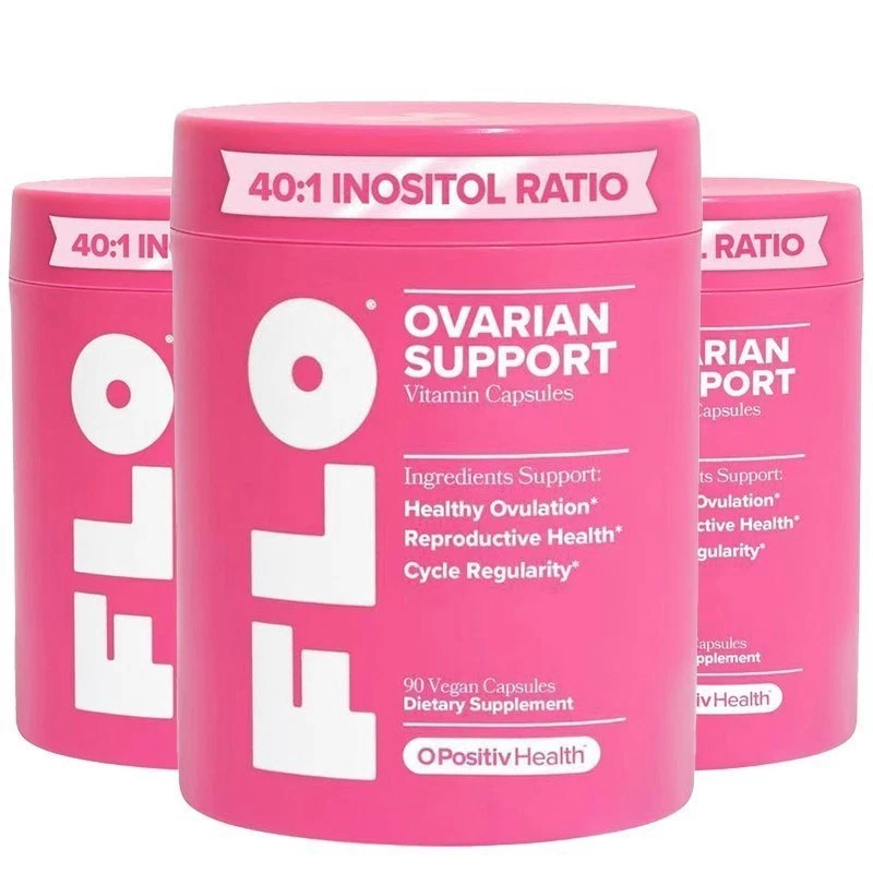 Positiv O FLO Ovarian Support Vitamin 90 Dietary Supplement for Hormone Balance