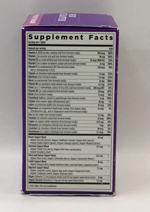 (2) New Chapter One Daily Every Woman’s Multi Vitamin 40+ 96 Ct CHOOSE EXP DATE
