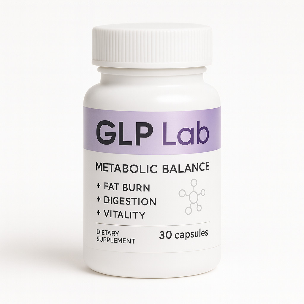 GLP Lab (30 Caps) Natural support for weight management, metabolism & energy