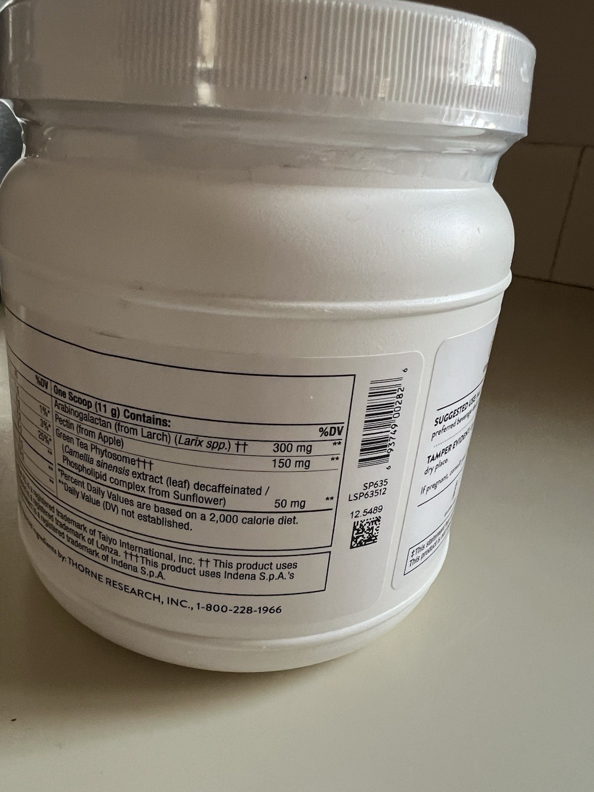THORNE – FiberMend – Prebiotic Fiber Powder for Regularity exp 11/2027