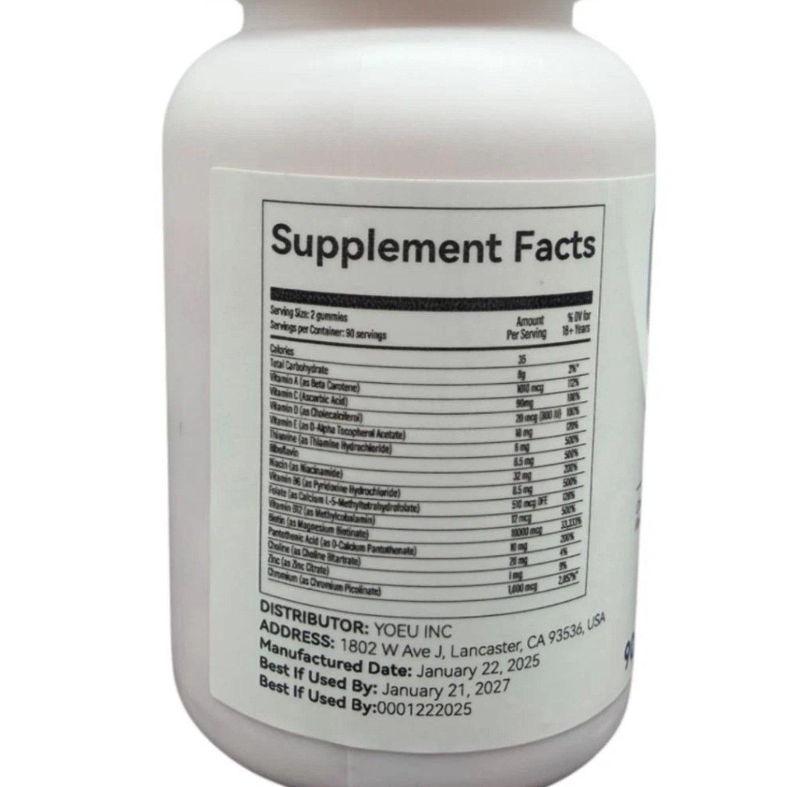 Nature Strength Multimineral Multivitamin 90 Tabs Dietary Supplement Lot 2 01/27