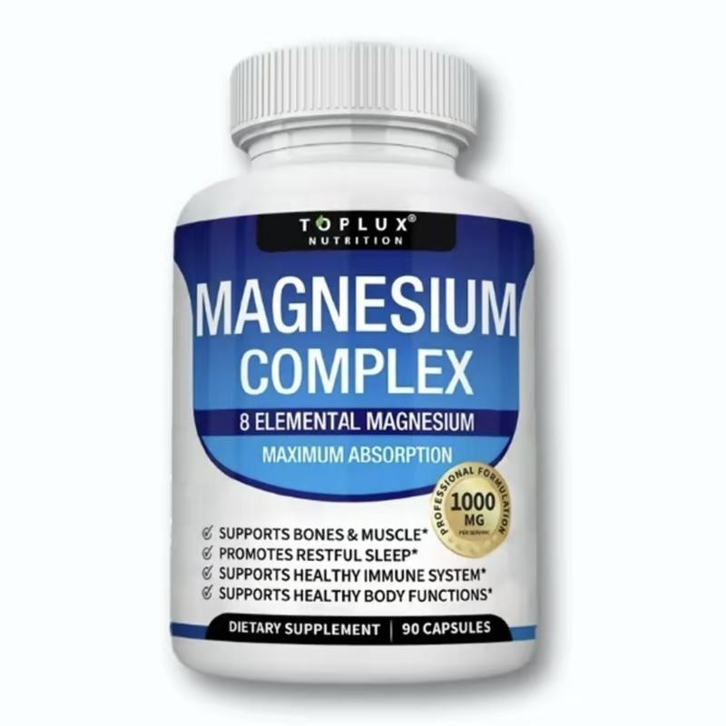 8 Supplement Complex Essential Fitness Edible IMMUNITY Magnesium Magnesium