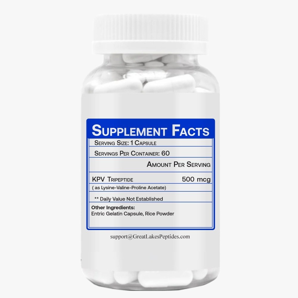 KPV 500mcg x 60 Capsules