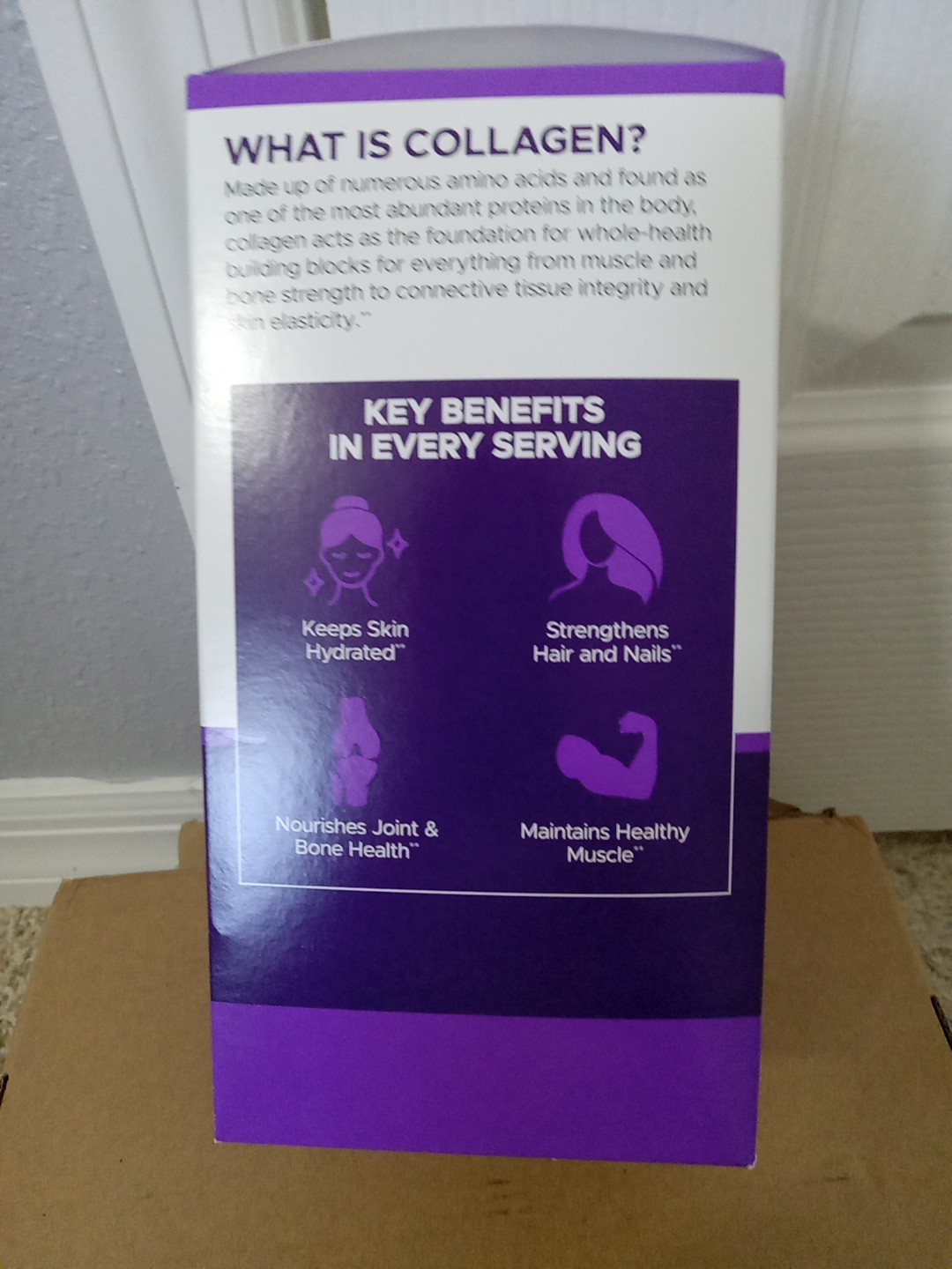 New Swanson Collagen Peptides, Qty 20 packs, 2 boxes. Boxes dented some by USPS