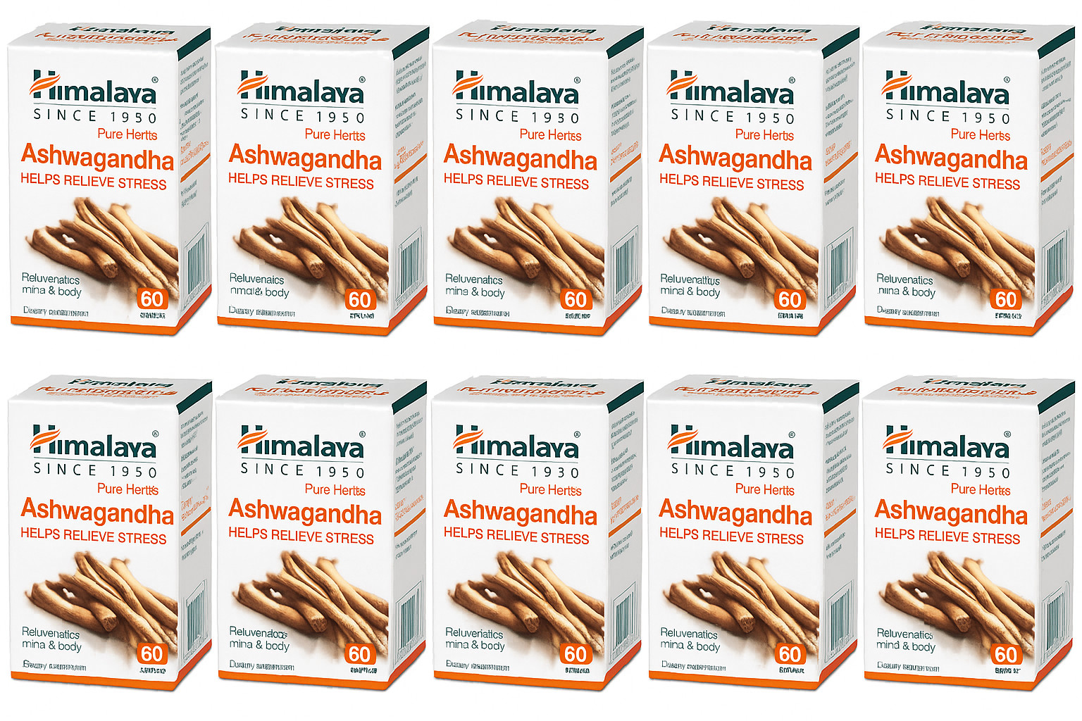🔥 Himalaya Ashwagandha 1200 Tablets Herbal Dietary Supplement -Free Shipping 🔥
