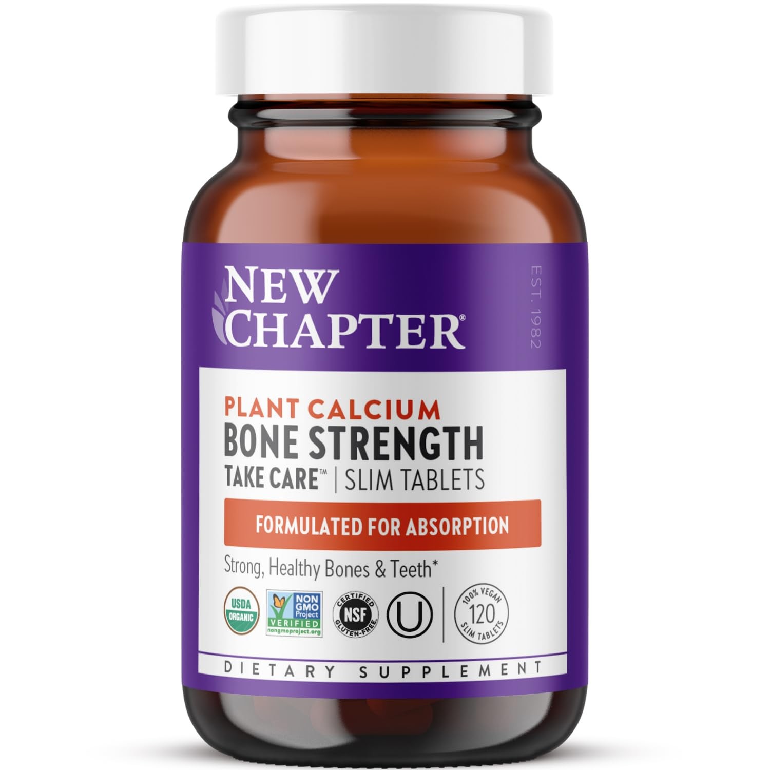 New Chapter Bone Strength Take Care – & 120 Count (Pack of 1), Green