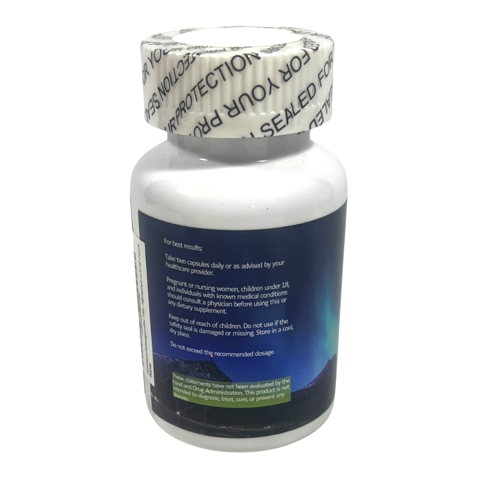 Znovia All In One Supplement – 60 Capsules – Ashwagandha Sea Moss Burdock Root