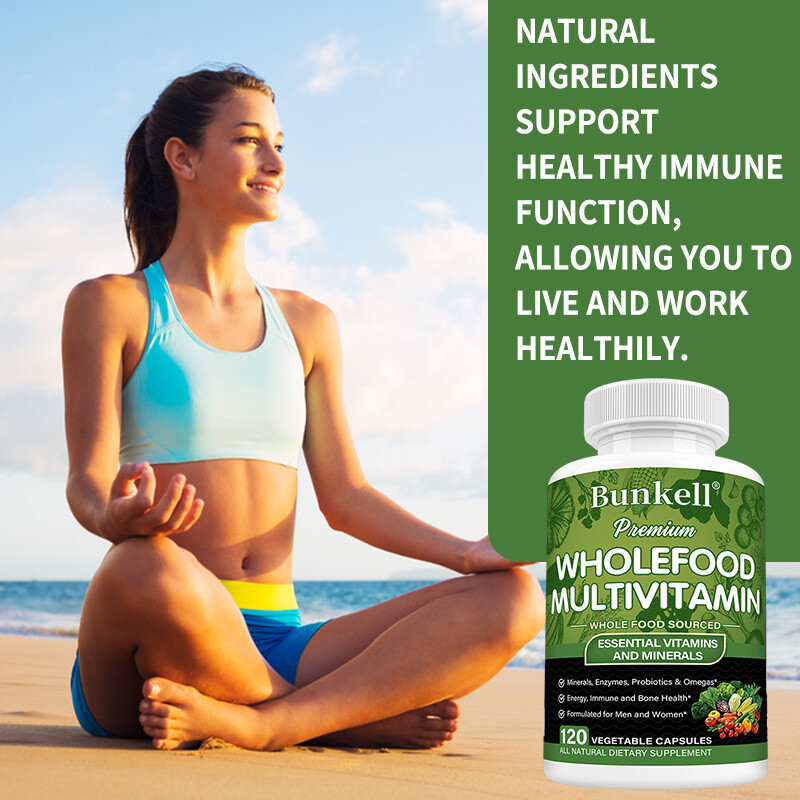 Multi Vitamin Mineral Complex – for Hair, Skin & Nails – 30/60/120 Capsules