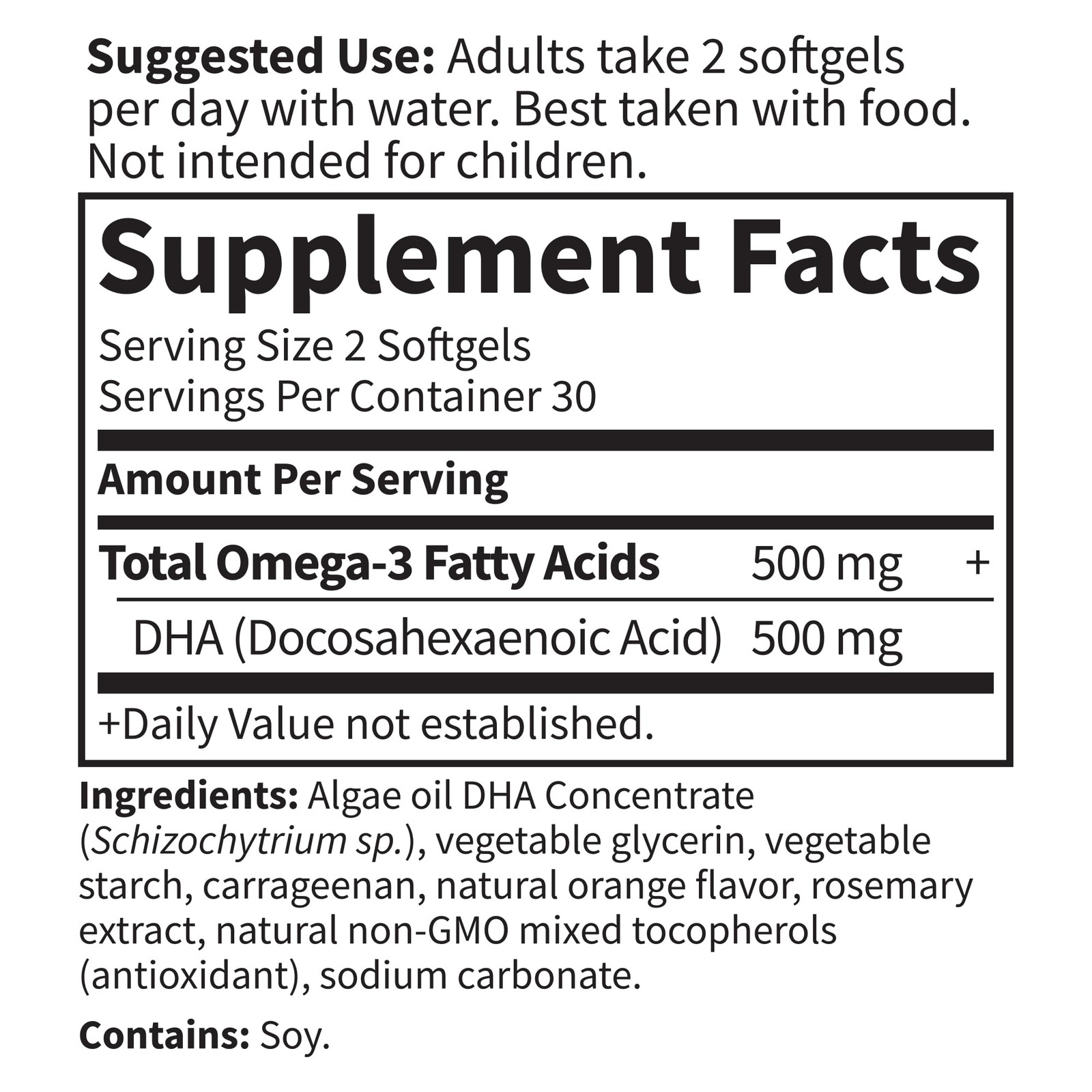 Garden of Life Minami Algae Omega 3 Vegan DHA for Brain and Eye Health – Ora…