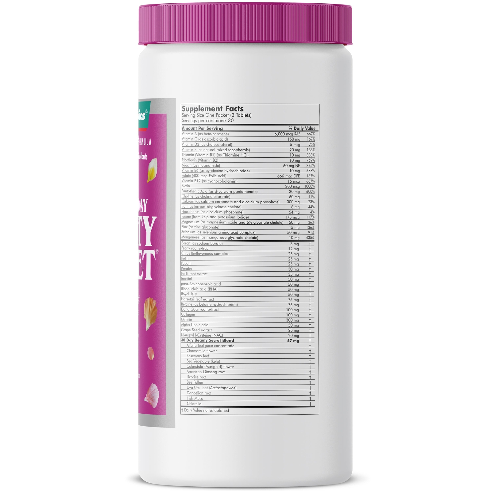 Futurebiotics 30 Day Beauty Secret for Radiant Healthy Appearance, 30 Packets