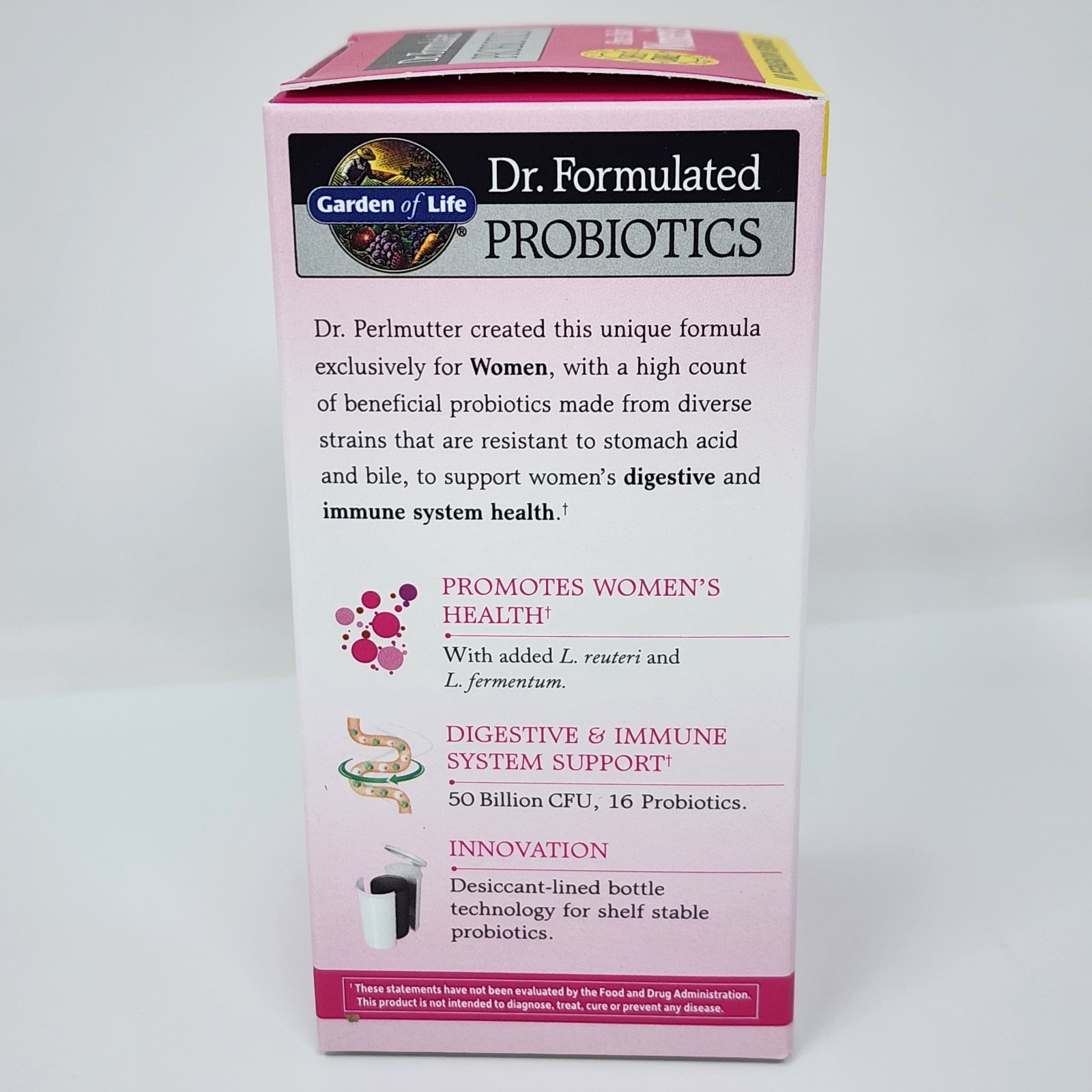 Garden of Life Probiotics Women’s Once Daily, 30 Capsules, Exp 10/2026