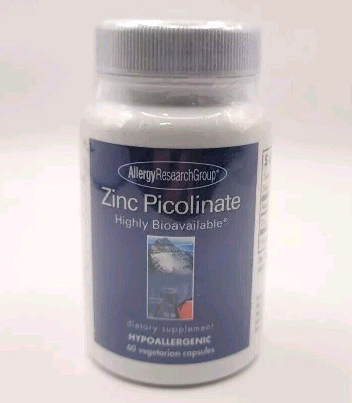 Zinc Picolinate 60 Veg Caps By Nutricology/ Allergy Research Group