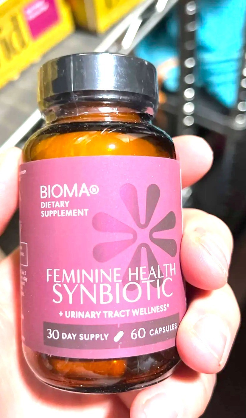 BIOMA Feminine Health Synbiotic Probiotics Cranberry 60 Capsules