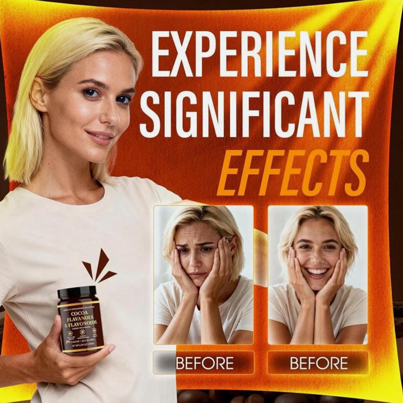 1 Pack High Flavanol Cocoa Powder & Flavonoids Supplements 1200mg NEW