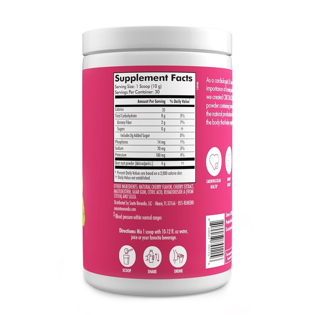 Circulacion Plus, Nutritional Supplement, Beets Extract, Superfood