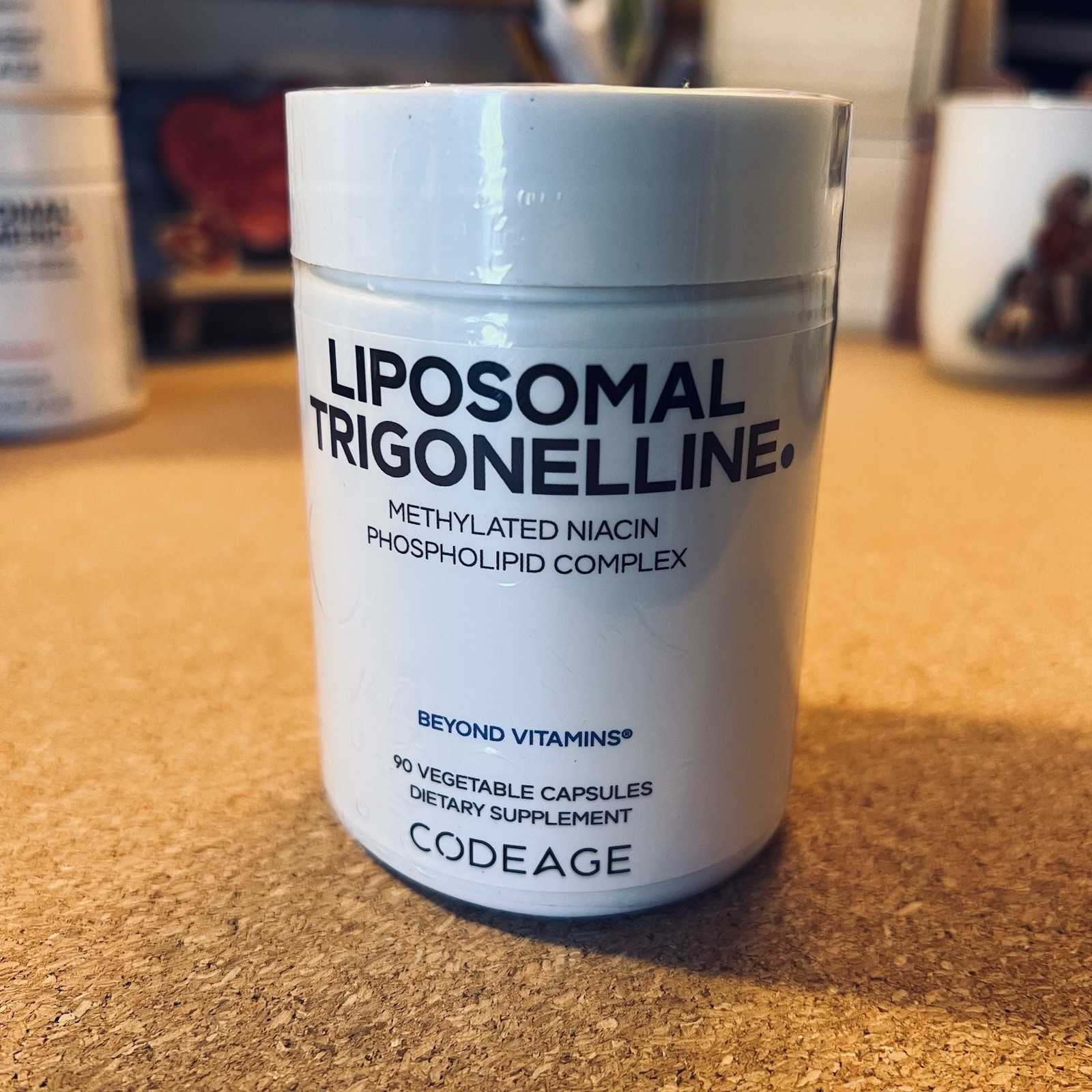 Codeage Liposomal Trigonelline, 90 Vegetable Capsules- Exp. 02/2028