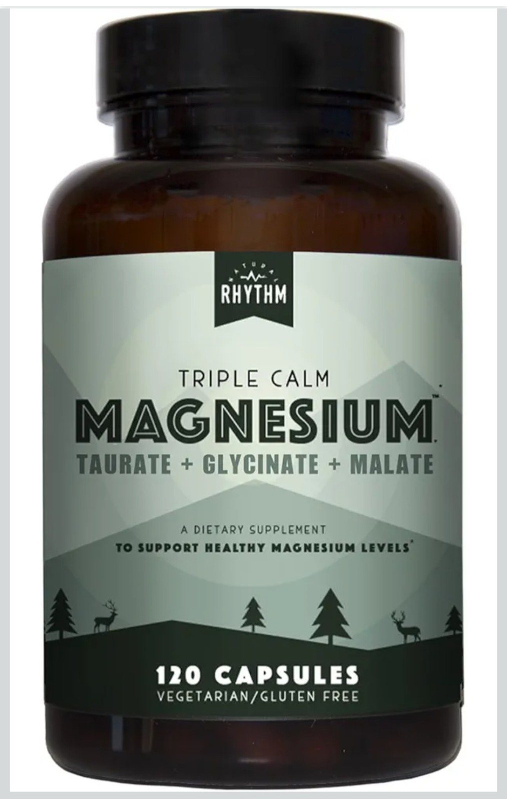 Natural Rhythm Triple Calm Magnesium 150 mg – 120 Capsules – Magnesium Complex